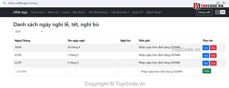 Code web,web quản lý nhân sự,nodejs,reactjs